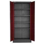 Celokovová široká dielenská skriňa PROFI 915x458x2000 mm - RTGB1336