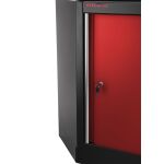 Uzamykateľná dielenská skrinka PROFI RED jednokrídlová, celokovová - RTGC1300B