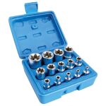 Nástrčné kľúče, E-Torx, E4 - E24, 1/4
