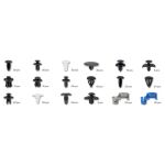 Plastové príchytky, Mazda, 475 ks - ATC008