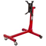 Polohovateľný pojazdný stojan na motor 450 kg  - T24541