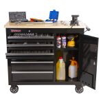 AHProfi vozík na náradie, čierný - TBR-L4407E-B