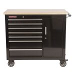 Dielenský vozík na náradie, 7 šuplíkov, 1 skrinka - TBR-L4407E-B