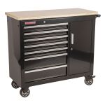 AHProfi vozík na náradie, 7 šuplíkov, 1 skrinka - TBR-L4407E-B