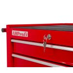 Vozík na náradie, 5 uzamykateľných šuplíkov, AHProfi - TBR2005-X