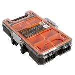 Zatvorený organizér s prihľadným vekom a oranžovým tesnením pre ochranu proti vode  - TC320068