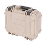 Odolný vodotesný plastový kufor v béžovej farbe - TC320082TAN