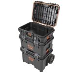 Multibox TACTIX s otvoreným horným kufrom, poskytujúci bezpečné a vodotesné úložné priestory - TC320420