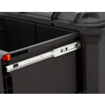 Detail kovových guličkových pojazdov zásuvky pre plynulý chod - TC320421