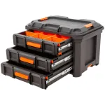 Modulárny box na náradie TACTIX LOAD UP s ​​tromi vysunutými zásuvkami – TC320423