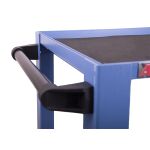 Robustný montážný vozík do ťažkých prevádzok s madlom, nosnosť 200 kg- TC400