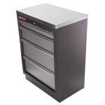 Celokovová dielenská skrinka PROFI so 4- zásuvkami 680x458x910 mm - TGC1304