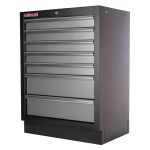 Celokovová dielenská skrinka PROFI s 7-šuflíkmi 680x458x910 mm - TGC1307