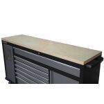 Veľká drevená pracovná doska dielenského vozíka - TGC1372