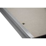 Hlboká nerezová pracovná doska, 2040 x 615 x 38 mm - TGW80DS