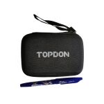 Ochranné puzdro s logom TOPDON a termokamerou TC001, ideálne pre mobilné techniky, TCVIEW01
