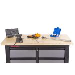 Kovový ponk o rozmeroch 1200 x 865 x 600 mm - TSK5406-LS