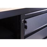 Pracovný stôl do dilene s uzamykateľnými zásuvkami - TSK7506-LS