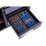 Sady náradia v plastovej výplni v dielenskom stole - TSK7506-LS