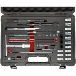 Kompletné rozloženie sady na čistenie sedla vstrekovača, vhodné pre Bosch, Delphi, HDi a CDI systémy - V4941N