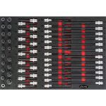 Dielenský vozík s náradím 375 dielov, 8 zásuviek a dvierka, VIGOR 1000 - V5158