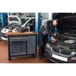 Dielenský vozík s náradím 375 dielov, 8 zásuviek a dvierka, VIGOR 1000 - V5158