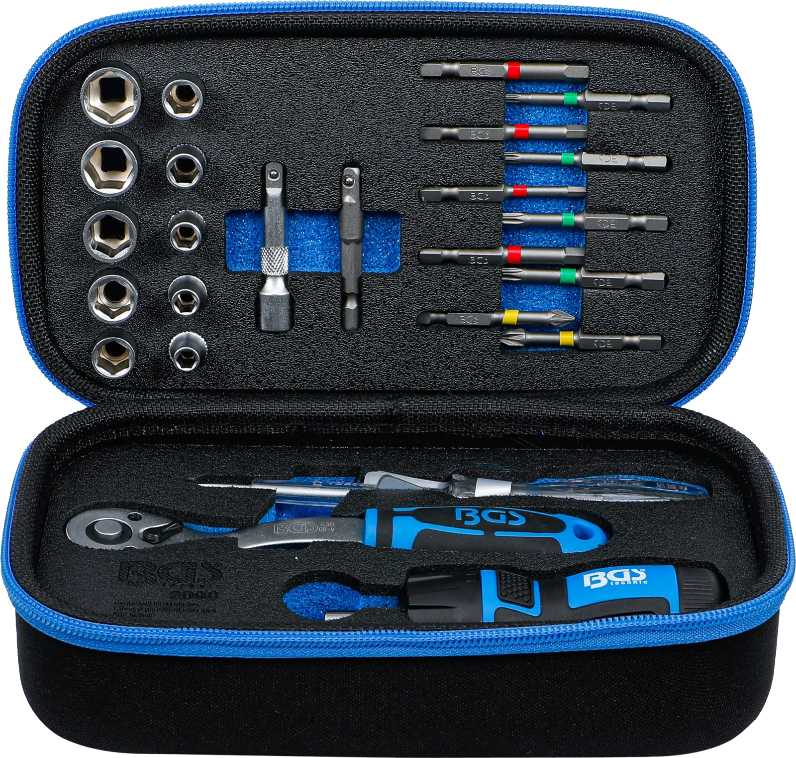 Fotografia produktu: Gola sada v puzdre 1/4", 26ks, BGS - B2098
