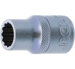 Vnútorný nástrčný kľúč 1/2", dvanásťhranný, 12 mm, BGS - B10632