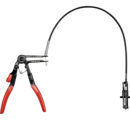 Kliešte na spony hadicové samosvorné s lankom 42mm - YT-0677