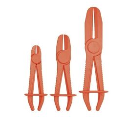 Škrtiace kliešte na hadice (svorky), sada 3ks - YT-0840