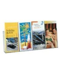 Plexi držiak 1/3 A4 4-dielny na stenu - 713000010