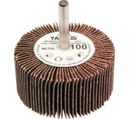 Kotúč lamelový radiálne 60x30 P-80 s hriadeľom 6 mm - YT-83363