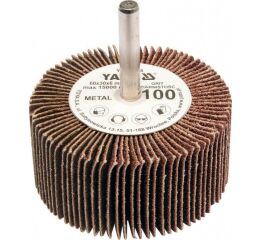 Kotúč lamelový radiálne 60x30 P-150 s hriadeľom 6 mm - YT-83366