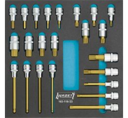 Sada skrutkovačových hlavíc 163-119/23 - HA153510