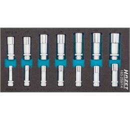 Sada nástrčných hlavíc s dvojitým šesťhranom 163-259/14 - HA179558