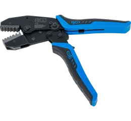 Krimpovacie kliešte na káblové oká s račňou 0,5–4 mm², BGS - B1419