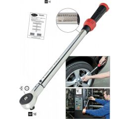 Momentový kľúč, pohon vonkajší štvorhran 12,5 = 1/2" 40-200 Nm VIGOR - V3441