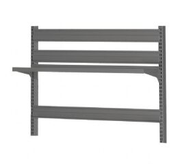 Zástena / zadný panel pre stoly WH6M a WM deravý kov - W30