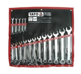 Sada očkoplochých kľúčov 17ks 8-32 mm - YT-0363