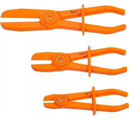 Škrtiace kliešte na hadice, 155 - 255 mm, sada 3 ks, BGS 1815
