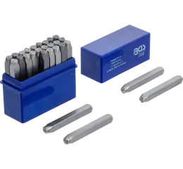 Písmenková raziaca matrica 5 mm, BGS - B2032