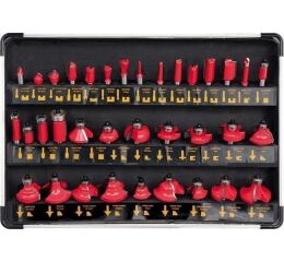 Sada fréz do dřeva 35 ks