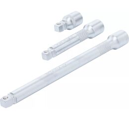 Predlžovacie nadstavce 1/2", 50 / 125 / 250 mm, sada 3 ks, BGS 2240