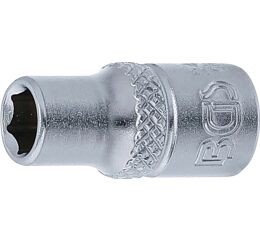 Nástrčná hlavica šesťhranná, 1/4", 6 mm, BGS - B2478