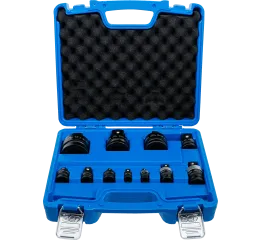 Sada silových adaptérov a kardanových kĺbov 1/4"– 1", 11 ks - B25140