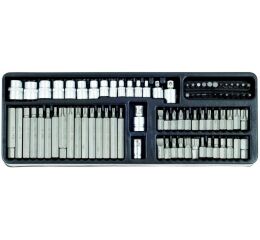 Sada bitov a nástrčných kľúčov, 83 ks - LIACK384003