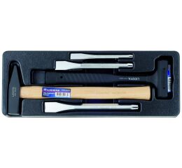 Sada kladív a sekáčov, 5 ks - LIACK384011