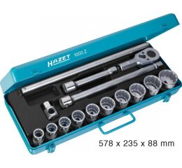 Gola sada 3/4", 15 dielov - 1000Z - HA001477