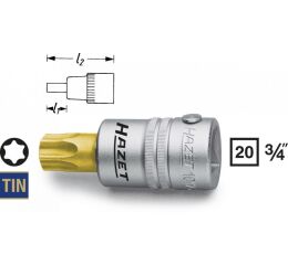 Nástrčná hlavica TORX® 1012-T90 Hazet - HA087518