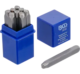 Číselná raziaca matrica 5 mm, BGS - B3035